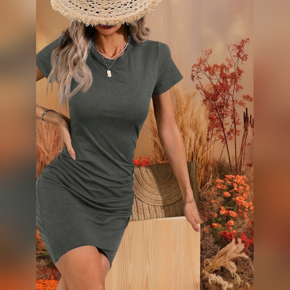 Ruched Dress - Picture 1 of 4